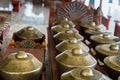Gamelan, traditional balinese percussive music instruments in Bali and Java, Indonesia
