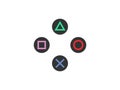 Gamepad control buttons icon. Vector illustration, flat design