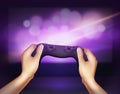 Gamepad Controller Background Royalty Free Stock Photo