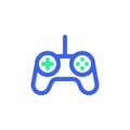 Gamepad controller line icon Royalty Free Stock Photo