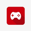 Gamepad icon. PC gaming controller sign for web and mobile UI design, logo template Royalty Free Stock Photo