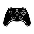 Gamepad icon. Wireless game controller Royalty Free Stock Photo
