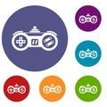 Gamepad icons set