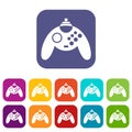 Gamepad icons set