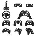 Gamepad icons set