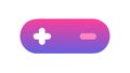 Gamepad Input Bar Icon Vector in Gradient Flat Style, vector design Generative AI Royalty Free Stock Photo