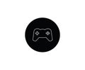 Gamepad symbol game icon device play controller