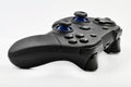 Gamepad on a white background. Game Joystick. Closeup, selective focus Royalty Free Stock Photo