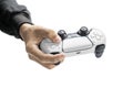 Gamer hand using video game console controller Royalty Free Stock Photo