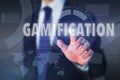 Gamification concept Royalty Free Stock Photo