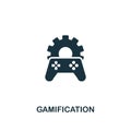 Gamification icon. Creative element design from content icons collection. Pixel perfect Gamification icon for web design, apps,