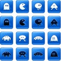 Gaming buttons Royalty Free Stock Photo