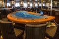 Gaming casino interior, Cruise liner Costa Mediterranea