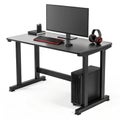 Gaming computer desk white background Royalty Free Stock Photo