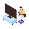 Gaming Console Addiction Composition