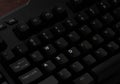 Gaming keyboard with illuminated keys Royalty Free Stock Photo