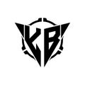 Gaming Logo Triangle With Scope Tactical Style