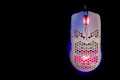 Gaming Mouse With LED Lights Royalty Free Stock Photo