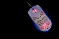 Gaming Mouse With LED Lights Royalty Free Stock Photo