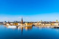 Gamla stan in Stockholm viewed from Sodermalm island, Sweden Royalty Free Stock Photo