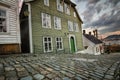 Gamle Bergen Royalty Free Stock Photo