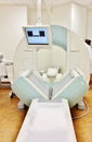 Gamma camera prone position nuclear stress test