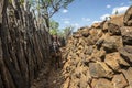 Konso tribe in Gamole, Ethiopia