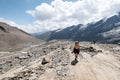 Gamsgrube Nature hiking trail at Grossglockner, Austria.