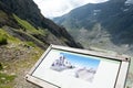 Gamsgrube Nature hiking trail at Grossglockner, Austria.