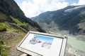 Gamsgrube Nature hiking trail at Grossglockner, Austria.