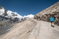 Gamsgrube Nature hiking trail at Grossglockner, Austria.