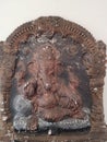 GANAPATI BAPPA HINDU GOD WALL FOR HINDU RELIGIOUS PEOPLE