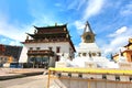 The Gandantegchinlen Monastery is a Tibetan-style Buddhist monastery in the Mongolian capital of Ulaanbaatar, Mongolia