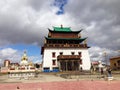 Gandantegchinlen Monastery in Ulaanbaatar, Mongolia Royalty Free Stock Photo