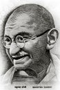 Gandhi Royalty Free Stock Photo