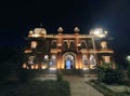 Gandhi Hall or townhall of Indore at night Royalty Free Stock Photo