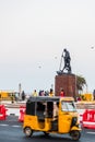 Gandhi statue in Chennai Marina beach