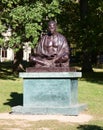 Gandhi Statue at Geneva Royalty Free Stock Photo