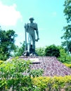 Gandhi statue at Gandhi Mandap