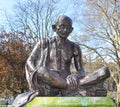 Gandhi Statue, Tavistock Square, London Royalty Free Stock Photo
