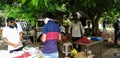 GANDHINAGAR, GUJARAT/INDIA - JULY 07, 2020: Fruit vendor is selling Sweet and delicious red dates at Gandhinagar, Gujarat.