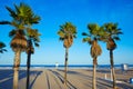 Gandia beach in Valencia of Spain