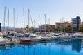 Gandia Nautico Marina boats in Mediterranean Spain