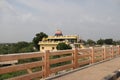 Way to temple in Gandikota - Grand Canyon of India - Gorge - India holidays Royalty Free Stock Photo