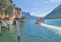 Gandria,Lake Lugano,Ticino Canton,Switzerland Royalty Free Stock Photo