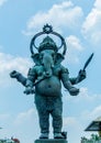 Ganesh Bronze,Ganesh Stand Royalty Free Stock Photo