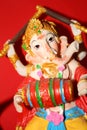 Ganesh God of Beginnings and Overcoming Obstacles Royalty Free Stock Photo