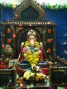 Ganesh God with decoration for home