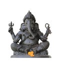 Ganesh icon isolation Royalty Free Stock Photo