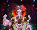 Ganesh Murti in the festival season on Ganeshotsav.(Selective focus)